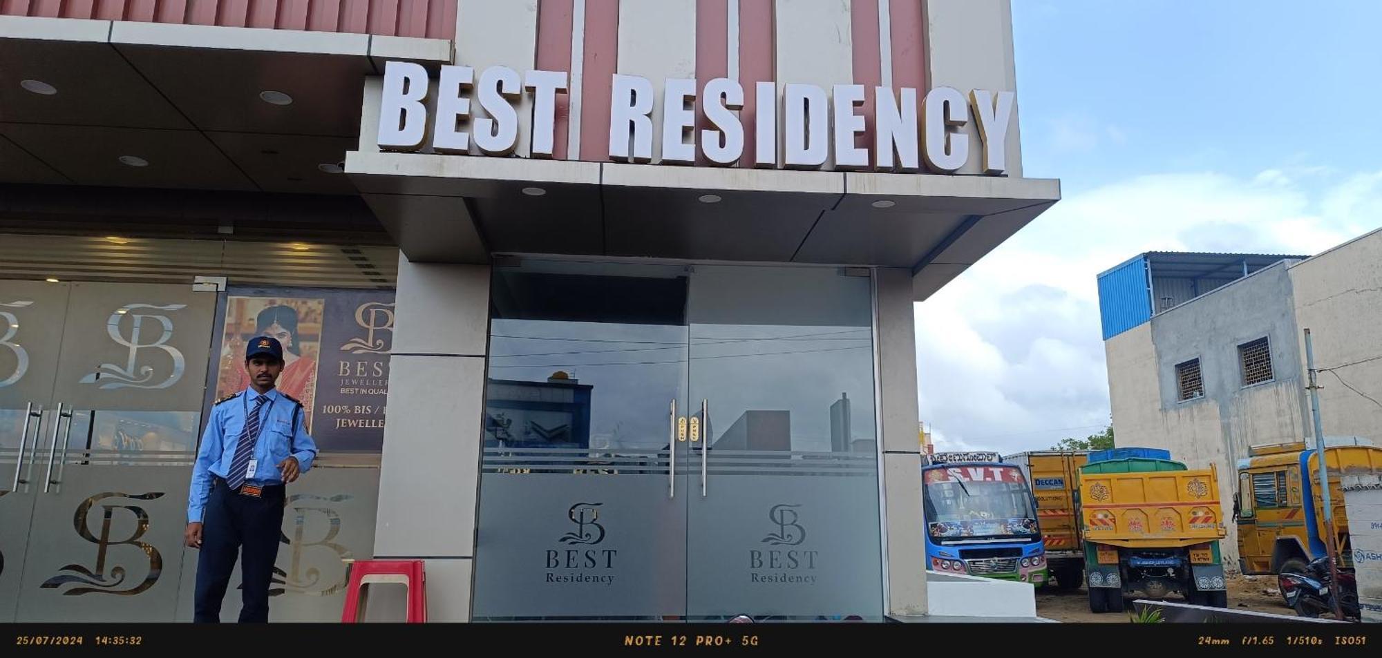 Hosūr Best Residency מראה חיצוני תמונה